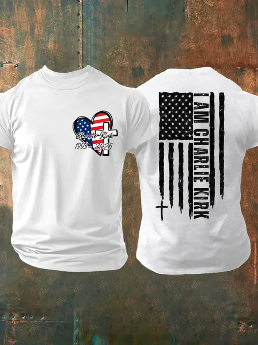 Men’s True Patriot 31 Printed T-shirt White / S