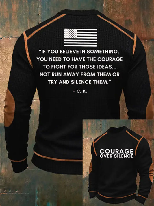 Men’s Turning Point Charlie Kirk Short Sleeve Commemorative Sweatshirt A / S
