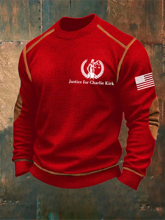 Men’s Turning Point Charlie Kirk Short Sleeve Commemorative Sweatshirt A / S