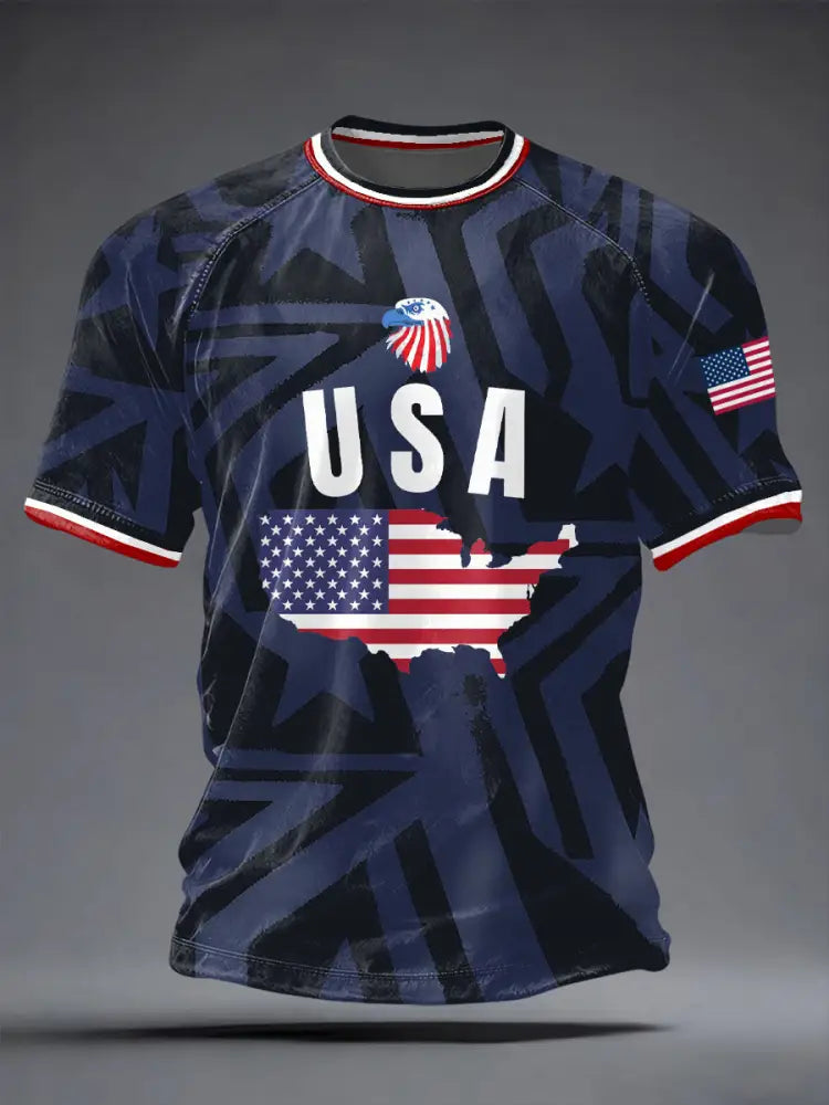 Men’s USA Soccer Supporter short sleeve t-shirt As picture / S