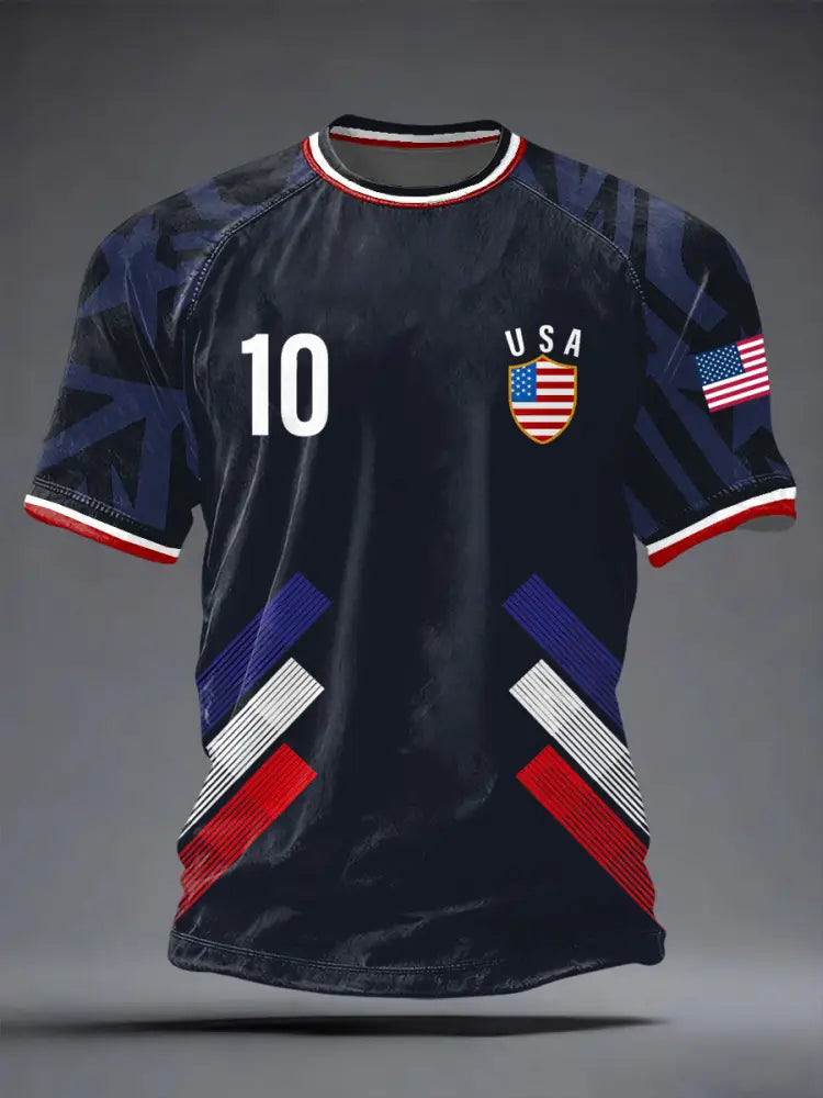 Men’s USA Soccer Supporter short sleeve t-shirt As picture / S