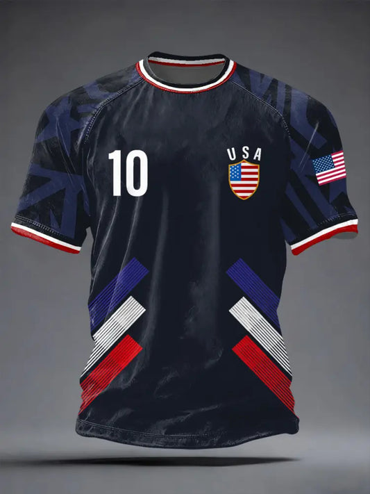 Men’s USA Soccer Supporter short sleeve t-shirt As picture / S