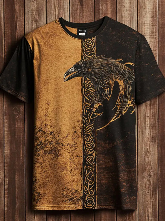 Men’s Viking Raven T-shirt As picture / S