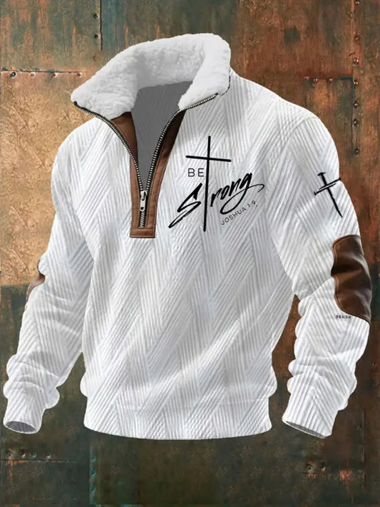 Men’s Vintage Art Faith Casual Sweatshirt A / S