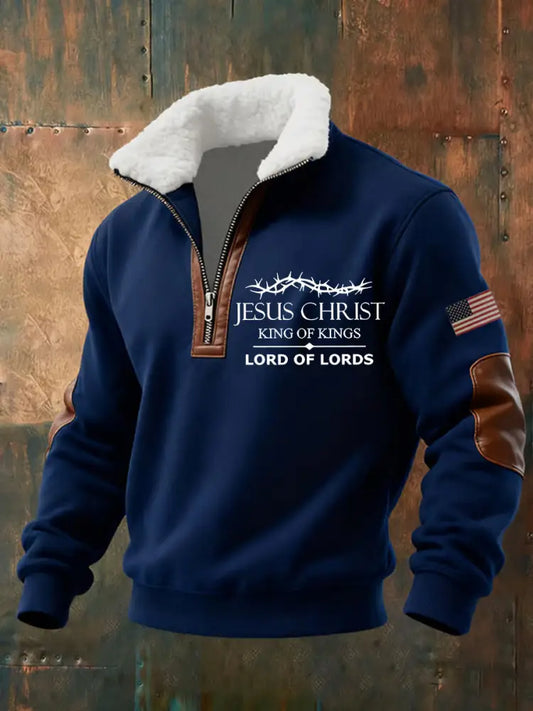 Men’s Vintage Art Faith Casual Sweatshirt A / S