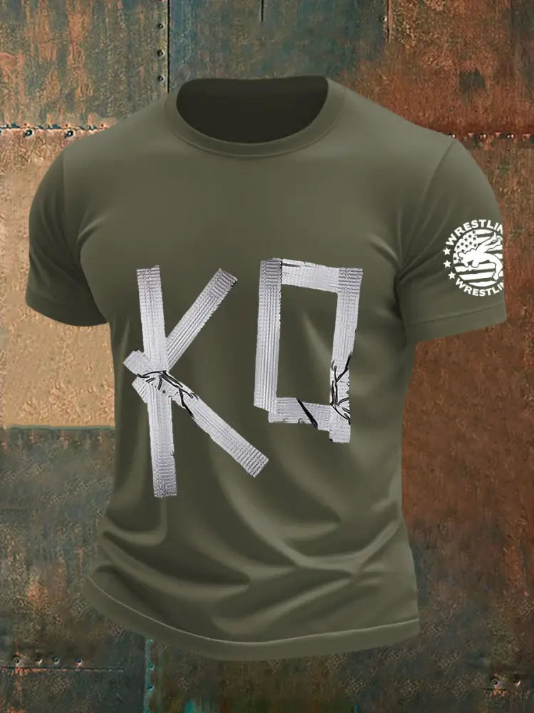 Men’s Wrestling ko T-shirts Army Green / S