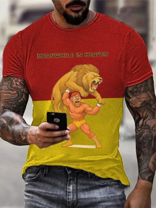 Men’s Wrestling Legends T-shirt As picture / S