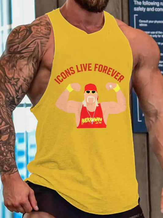 Men’s Wrestling Legends vest Yellow / S