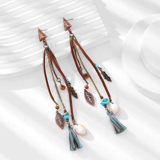 Native American feather earrings As picture / JM