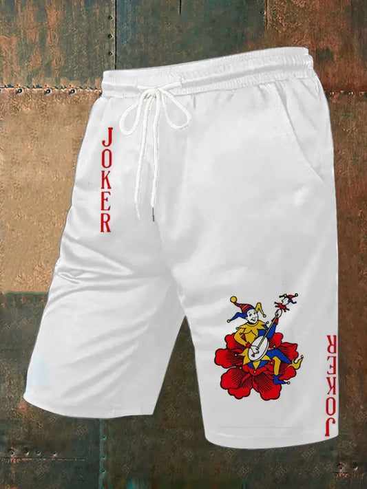 Retro Poker Art Track Shorts A / S