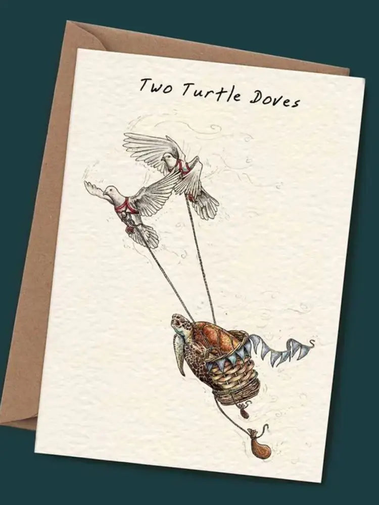 Twelve Days Of Christmas Card Set As picture / ONE