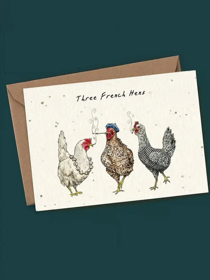 Twelve Days Of Christmas Card Set As picture / ONE