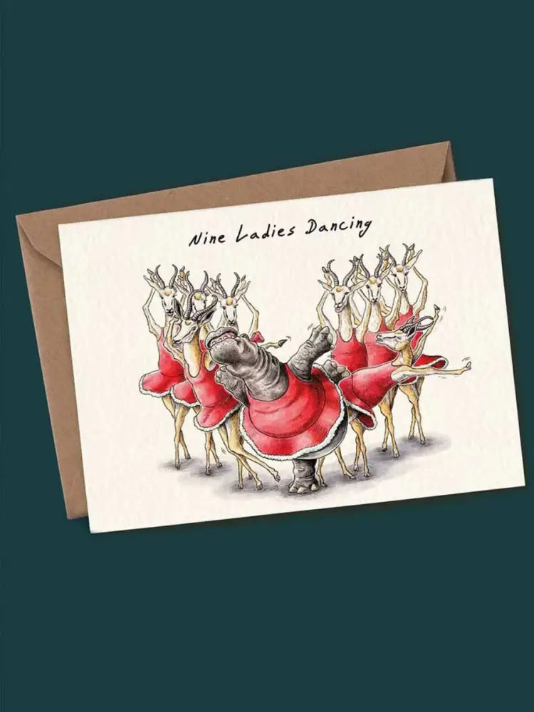 Twelve Days Of Christmas Card Set As picture / ONE