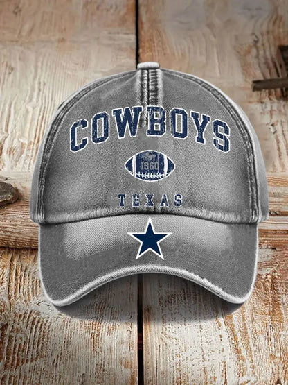 Unisex American football hats Gray / ONE