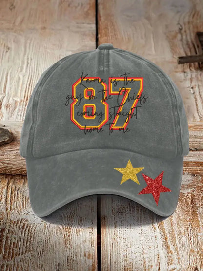 Unisex Chiefs 8789 Diva Engaged Era Printed Hat Light Gray / ONE