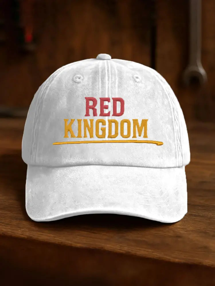 Unisex Football Fans Lovers Gameday Casual Design Print Hat White / ONE