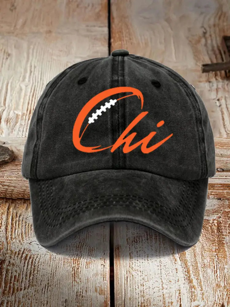 Unisex Football Fans Lovers Gameday Hat Black / ONE