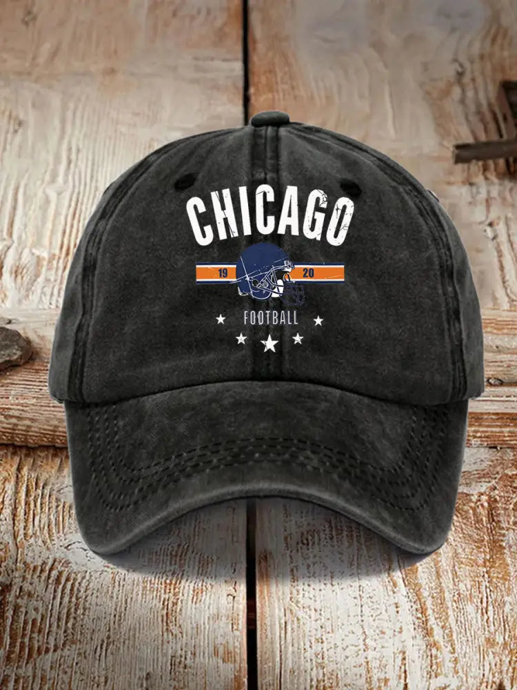 Unisex Football Fans Lovers Gameday Hat Black / ONE