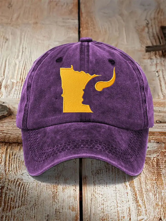 Unisex Football Fans Lovers Gameday Hat Purple / ONE