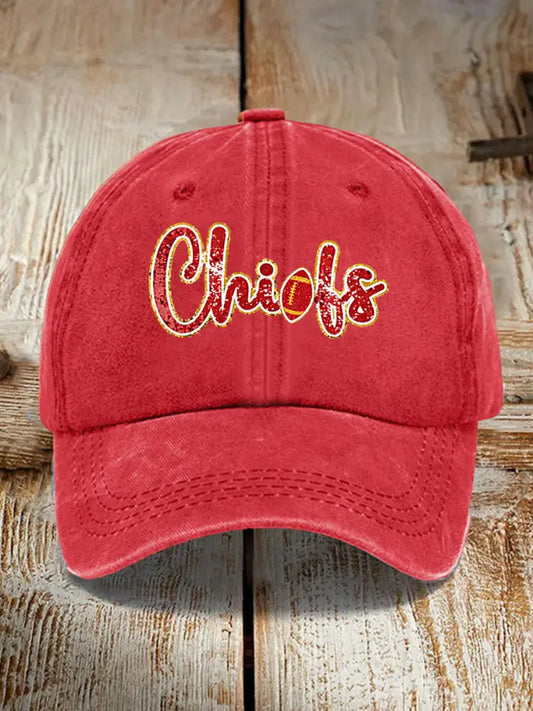 Unisex Football Fans Lovers Gameday Hat Red / ONE
