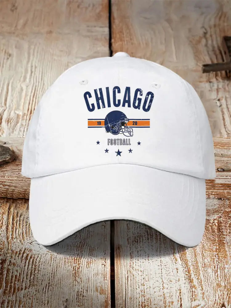 Unisex Football Fans Lovers Gameday Hat White / ONE