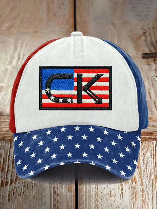 Unisex Freedom Charlie Printed Hat White / ONE