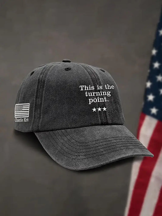 Unisex Freedom Is Not Free R.I.P Charlie Kirk Print Hat Black / ONE