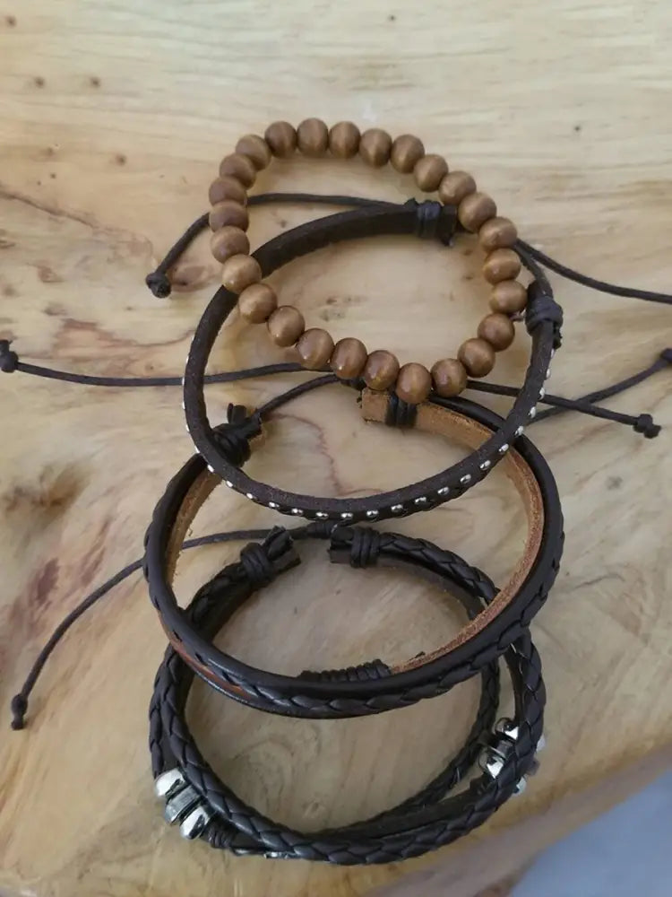 Unisex Native American Feather Bracelets As picture / JM