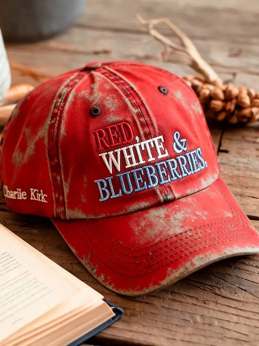 Unisex patriot hat Red / ONE