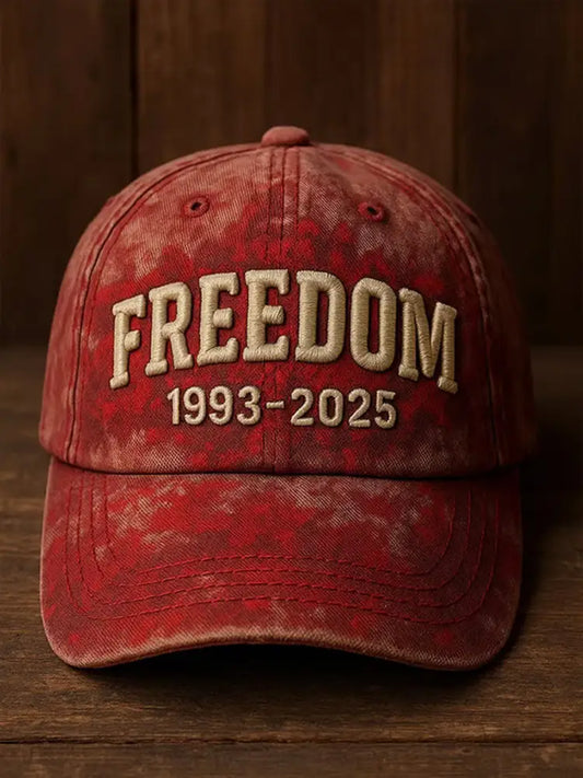 Unisex Praying Charlie Kirk Commemorative Print Hat A