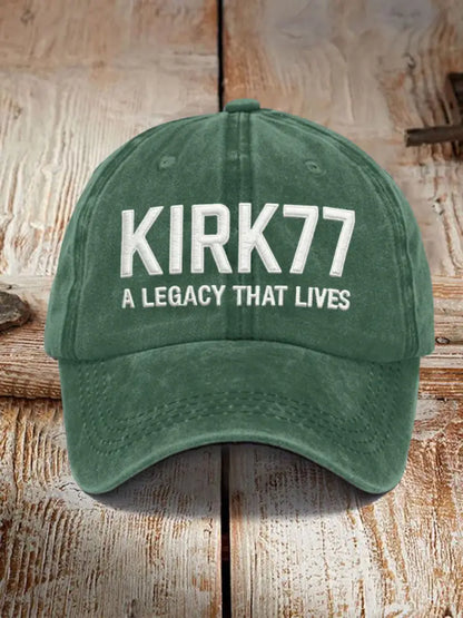 Unisex Resort Kirk77 A Legacy That Lives Design Print Hat Green / ONE