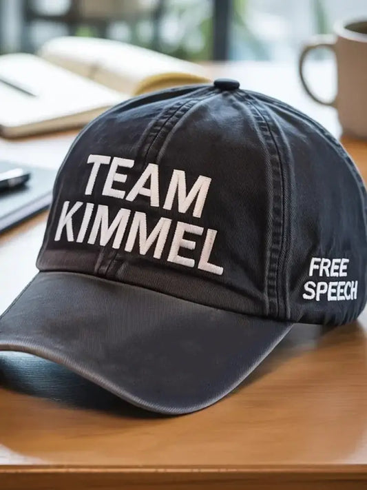 Unisex Team Kimmel Print Hat As picture / ONE