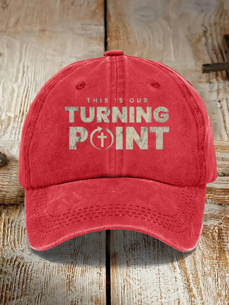 Unisex This Is Our Turning Point Hat Red / ONE