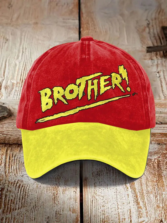 Unisex What’cha Gonna Do Brother? Design Print Hat As picture / JM