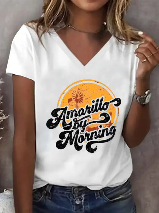 Women’s Amarillo By Morning short-sleeved T-shirt White / S