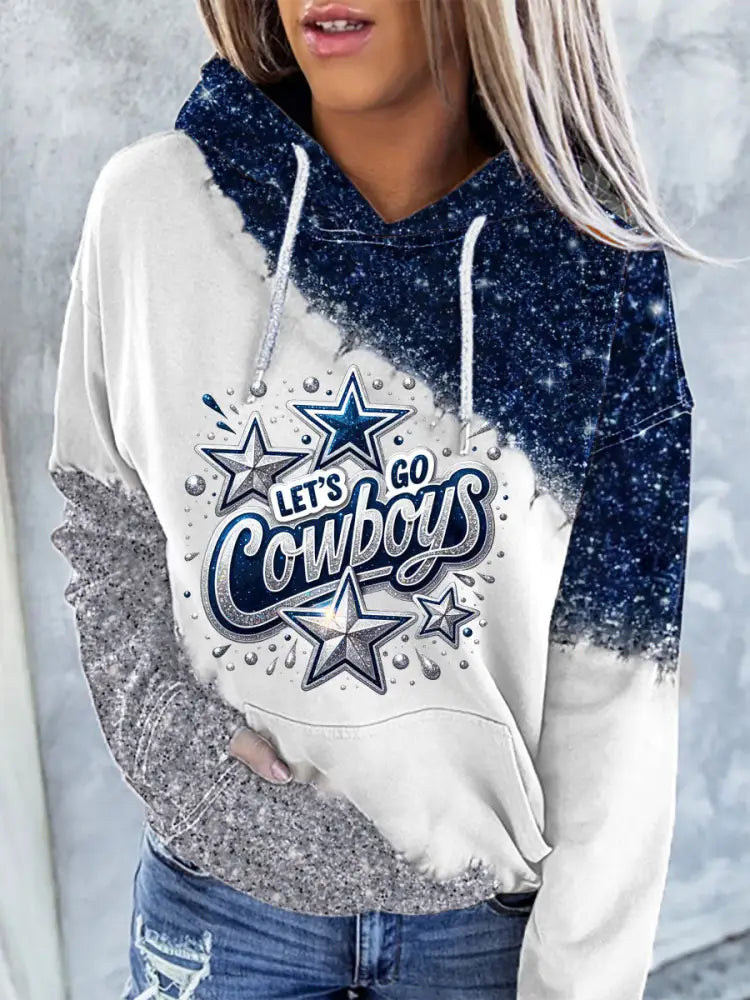 Women’s American football hooded sweatshirt White / S