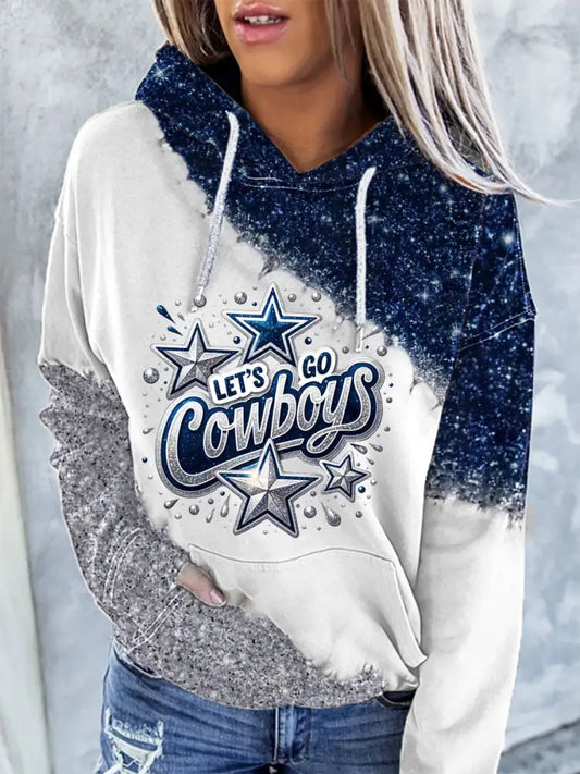 Women’s American football hooded sweatshirt White / S