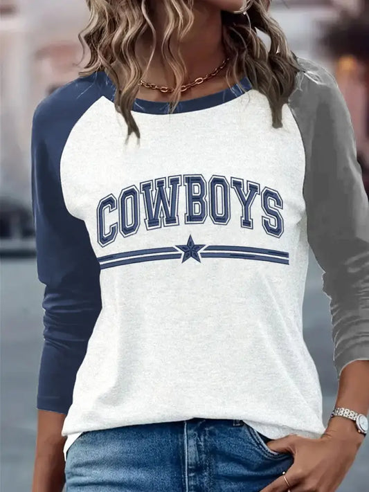 Women’s American Football Long Sleeve T Shirt White / S