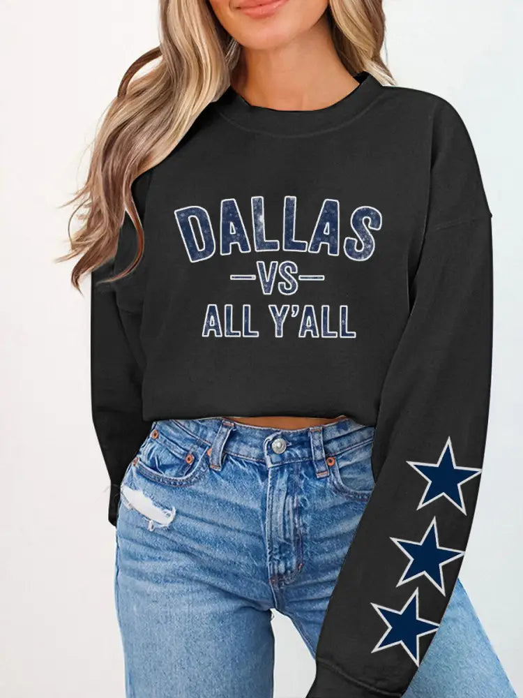 Women’s American football sweatshirt Black / S