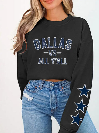Women’s American football sweatshirt Black / S