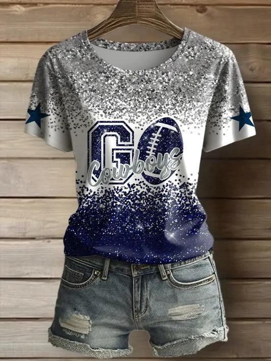 Women’s American Football T Shirt As picture / S