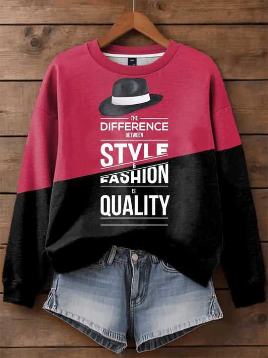 Women’s ashion Legend Quotes Memorial Sweatshirt As picture / S