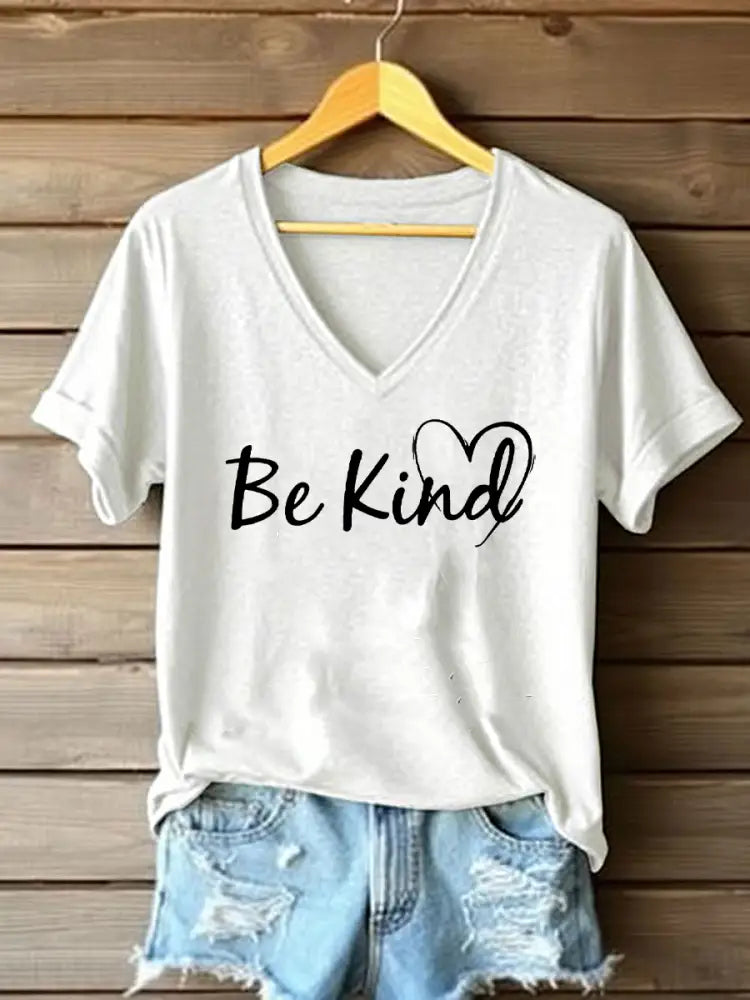 Women’s Be Kind Every Child Matters Print T-shirt White / S