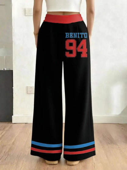 Women’s Bunny Football Music Lover Printed Pants