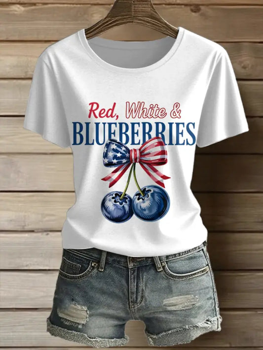 Women’s Charlie Kirk Printed Vintage Fashion Loose Short Sleeve T-Shirt White / S