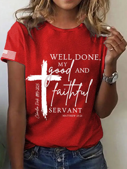 Women’s Charlie T-shirt Red / S