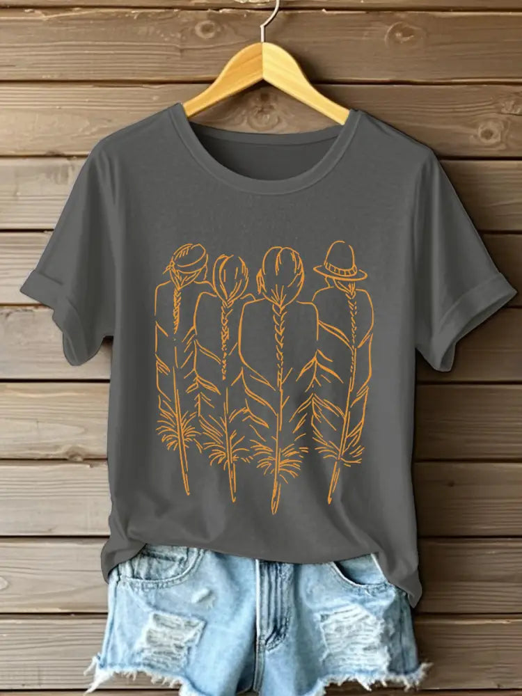 Women’s Every Child Matters casual T-shirts Dark Gray / S