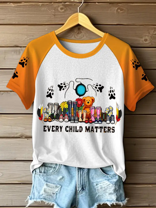Women’s Every Child Matters casual T-shirts Orange / S