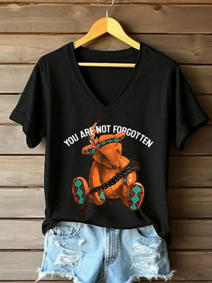 Women’s Every Child Matters Print T-shirt Black / S