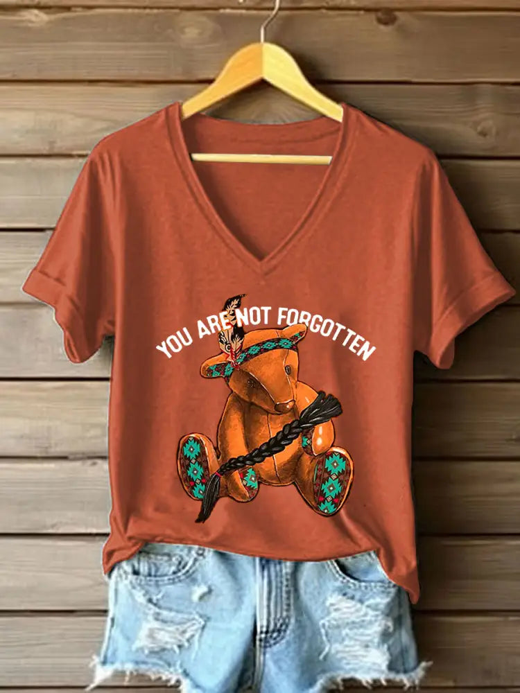 Women’s Every Child Matters Print T-shirt Pumpkin Orange / S